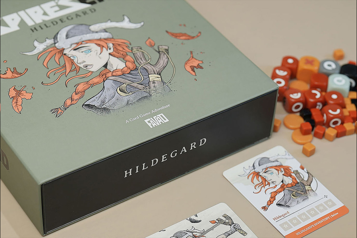 Spire's End：Hildegard 游戏盒封