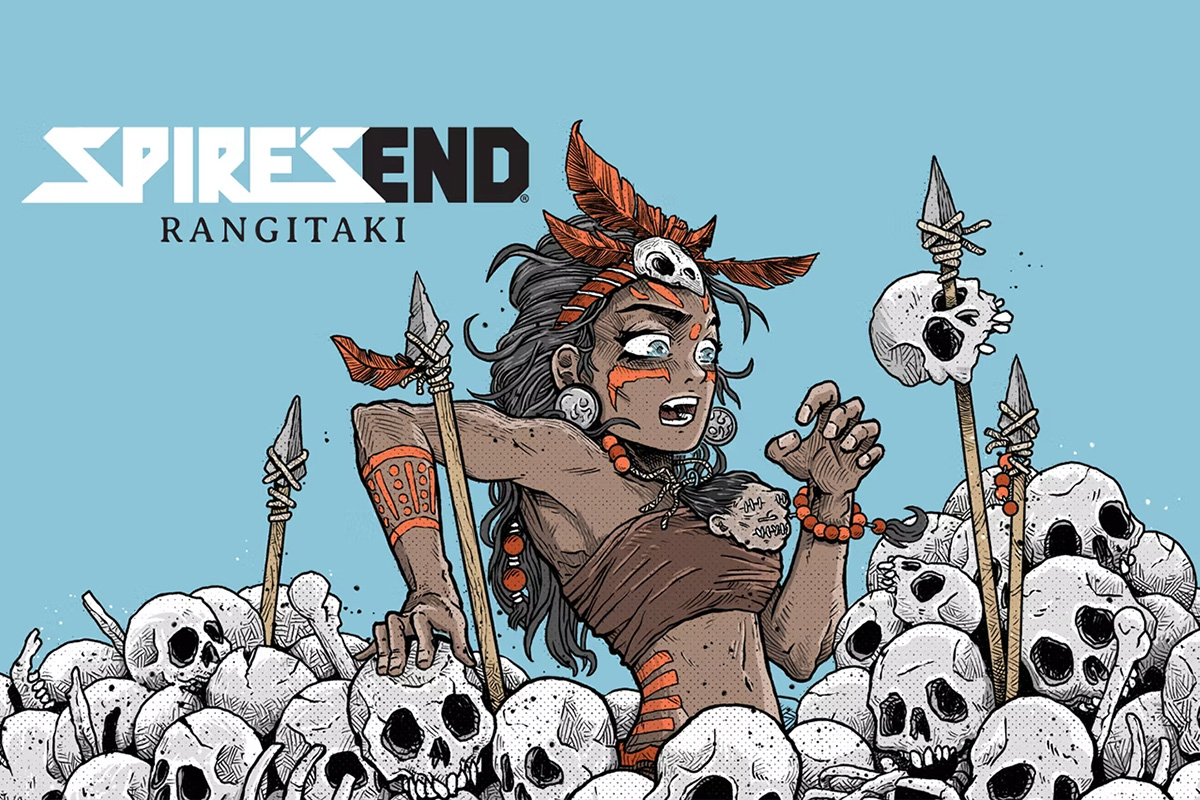 Spire's End：Rangitaki 游戏盒封