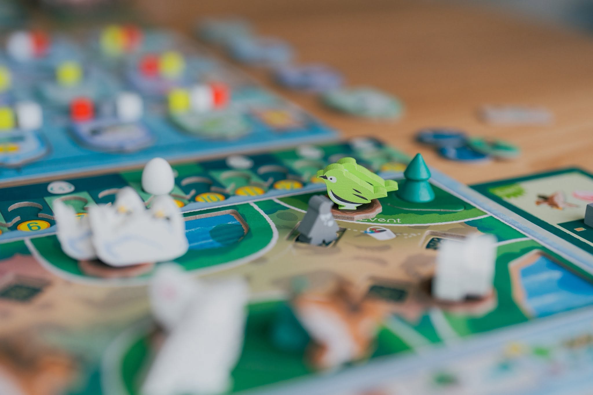 A tabletop game prepared for manufacturing
