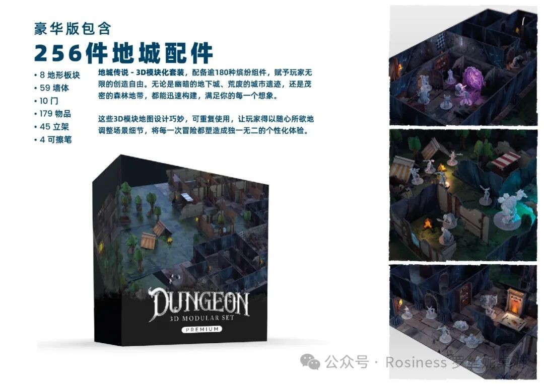 互动模型，TRPG 冒险最佳组合！Rosiness 新品预告